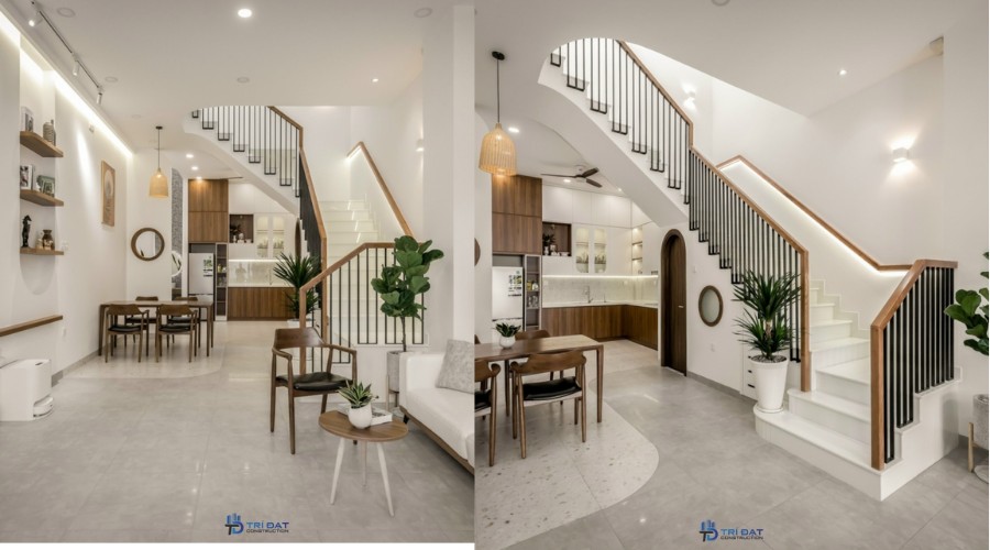 Thiết kế nội thất nhà phố theo phong cách nội thất hiện