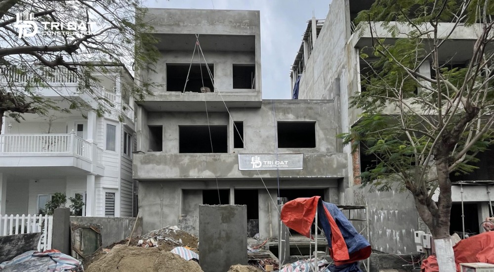 Xây dựng phần thô gồm những gì?