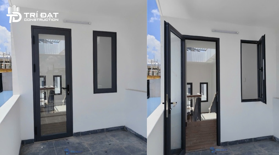 Cửa nhôm kính 1 cánh