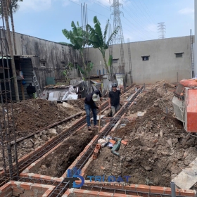 Thi công công trình 10 phòng trọ